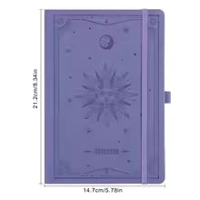 A5PU blank notebook 160 sheets/320 pages, drawing and sketching notebook, 5.75 X 8.38
