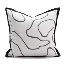 Jacquard Chenille Throw Pillow Cover 45x45cm