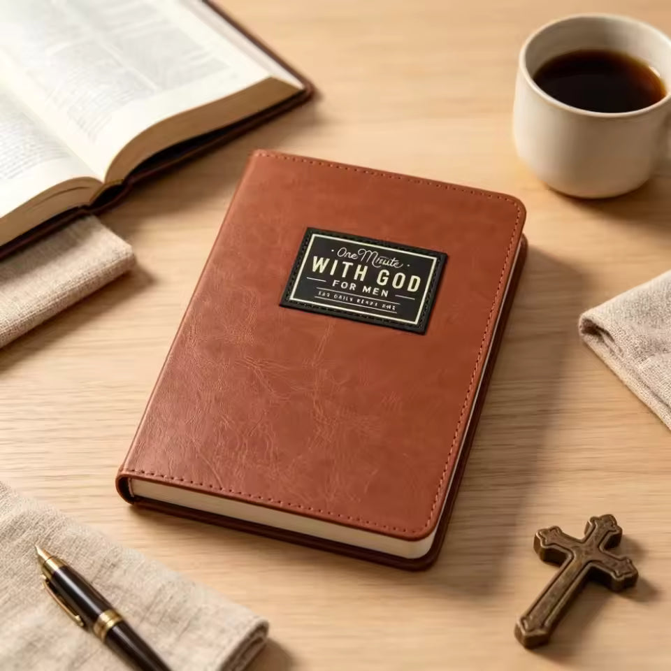 One Minute With God for Men – 365-Day Christian Devotional Book