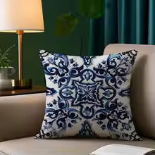 Fashionable pattern prints Pillow Case Short Plush Print Cushion Cover Square Throw Pillow Covers Sofa Home Decor