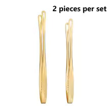 2Pcs Stainless Steel Tongs for Cooking, Non-Slip Grilling BBQ, Serving Salad, Turning Steak & Flipping Food Tongs Kitchen Tool