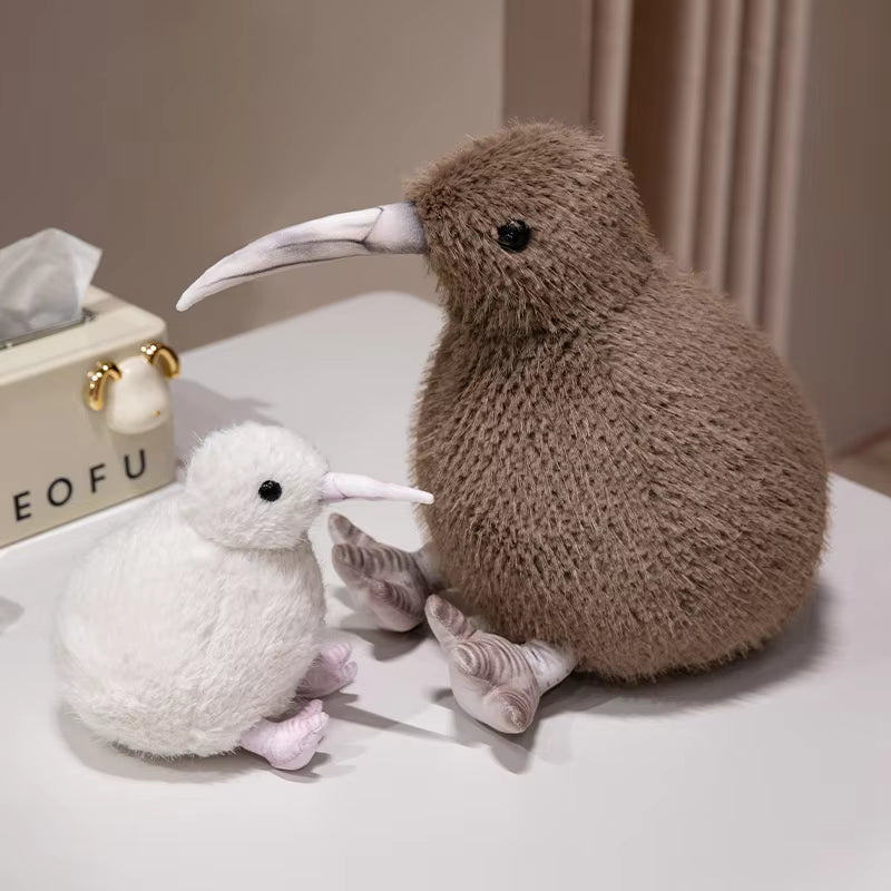 Kawaii Kiwi Bird Plush Toy, Cute Soft Stuffed Animal