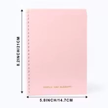 1 Pack Lined Paper Notebook 5.8 x 8.2 Inches College Ruled Spiral Notebook