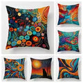Modern Abstract Decorative Throw Pillow Cover for Sofa