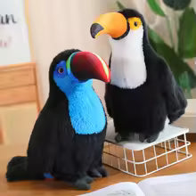 20/30/40cm Toco Toucan Plush Toy, Cute Soft Bird
