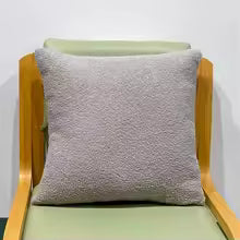 45x45CM Teddy Faux Fur Pillow Cover – Soft Cozy Plush Cushion