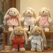 Cute Rabbit Plush Toy Soft Bunny Pillow
