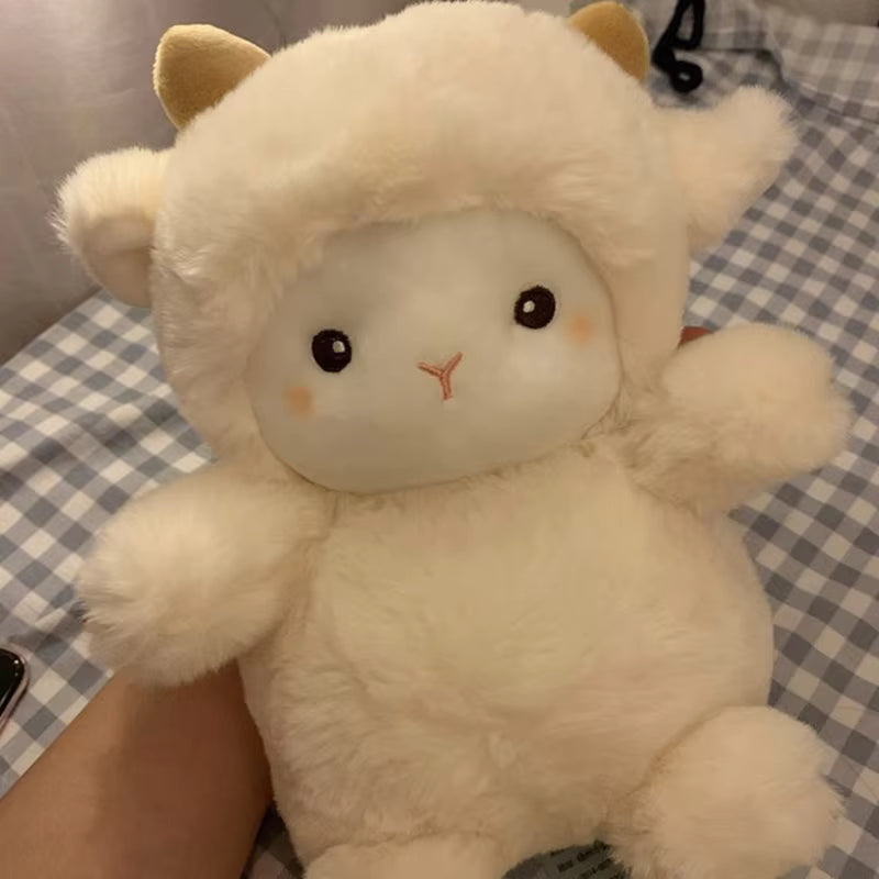 25cm Cute Sheep Plush Toy, Soft Kawaii Stuffed Animal