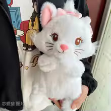Disney cute cartoon Marie Cat Plush Toys Disney cute Soft Stuffed Dolls