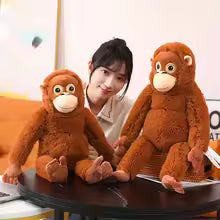 66cm Cartoon Gorilla Plush Toy Chimpanzee Monkey Soft Stuffed Doll