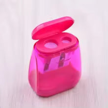 Double Hole Pencil Sharpener for Students