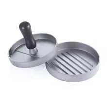Burger Press Non-Stick Hamburger Patty Maker with Wax Paper Aluminum Burger Maker for Kitchen BBQ Grill