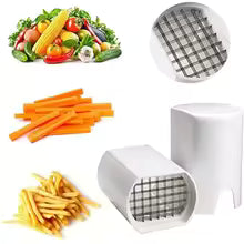 French Fry Cutter Natural Cut Rapid Slicer Vegetable Potato Tool Food Veggie Dicer Veg Chopper Kitchen Gadgets For Home Use