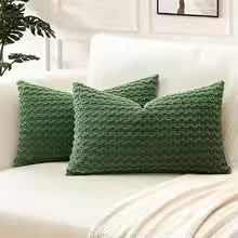 Rectangle Pillowcases 30x50CM Solid Color Decorative Throw Pillow Cover