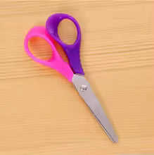 Kids Safety Scissors, Cartoon Round Tip Scissors for Children