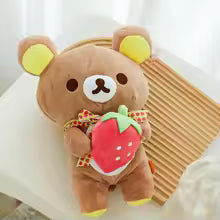Rilakkuma Plush Bear Toy Cute Kawaii Stuffed Animal Room Decor