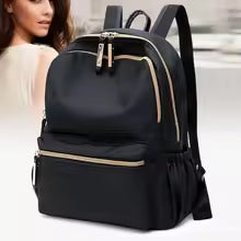 Classic Waterproof Large Capacity Trendy Backpack Lady College Laptop School Bag Cute Girl Travel Book Bag Daily Casual Backpack