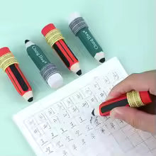 Less Rubber Debris Pencil Wiping Eraser Pencil Shape Writing Drawing Student Eraser Handwriting Good Flexibility