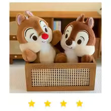 Chip & Dale Squirrel Plush Toy 25cm Cute Stuffed Animal