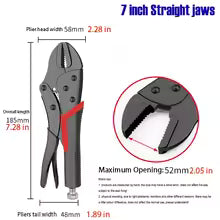 Heavy Duty Locking Pliers Multi-Function Clamp
