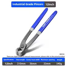Heavy Duty Pincers Nail Puller Wire Cutter Pliers