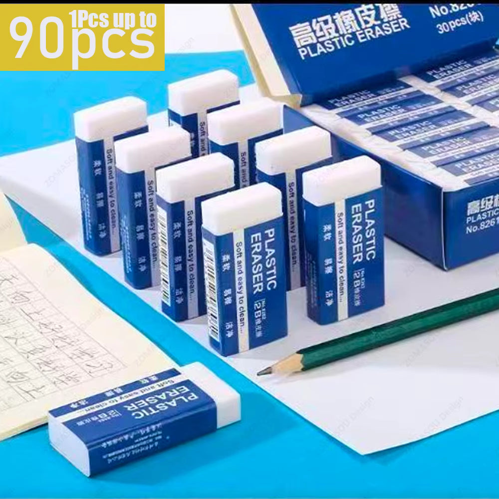 2B Soft Erasers for Drawing & Writing