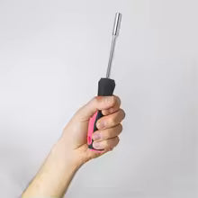 1PC Red Magnetic Bit Holder Screwdriver Handle 1/4 Inch 6.35mm Hex Drive Hand Tool
