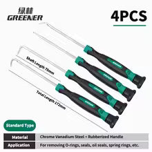 8/4Pcs Oil Seal Puller Hook Tool Set O-Ring Seal Gasket Pick Remover Tools for Auto Repair