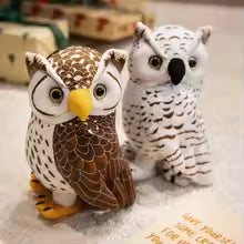 Cute Snow Owl Plush Toy