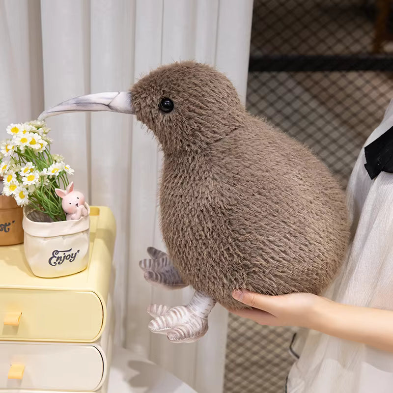 Kawaii Kiwi Bird Plush Toy, Cute Soft Stuffed Animal