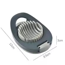 Stainless Steel Egg Slicer Cutter Multipurpose Egg & Fruit Slicing Tool