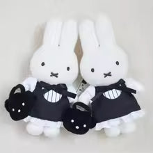 :Miffy Plush Keychain – Cute Bunny Bag Charm