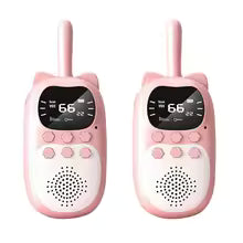 2 Pack Kids Walkie Talkies Rechargeable 3km Two Way Radio Communication Toys