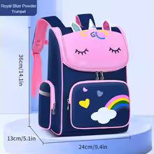 Kids School Backpack, Cute Unicorn Backpack for Girls & Boys