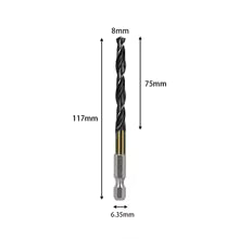 HSS Twist Drill Bit Set 4341 Steel Hex Shank 2-10mm