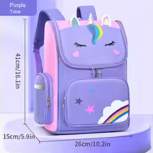 Kids School Backpack, Cute Unicorn Backpack for Girls & Boys