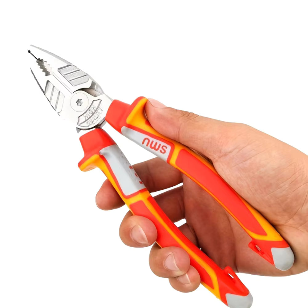 Multifunction Wire Stripper Diagonal Pliers Wire Cutter Long Nose Side Cutter