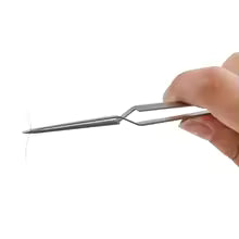 Stainless Steel Reverse Tweezers Precision IC Repair Tool
