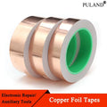 20M Conductive Copper Foil Tape Adhesive Single Double Sided EMI Shielding Tape 5–50mm