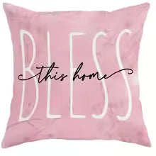 Cherry Blossom Decorative Throw Pillow Cover for Sofa