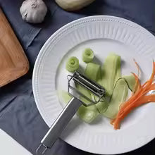 4-in-1 Stainless Steel Vegetable Grater – Potato, Carrot & Cucumber Slicer