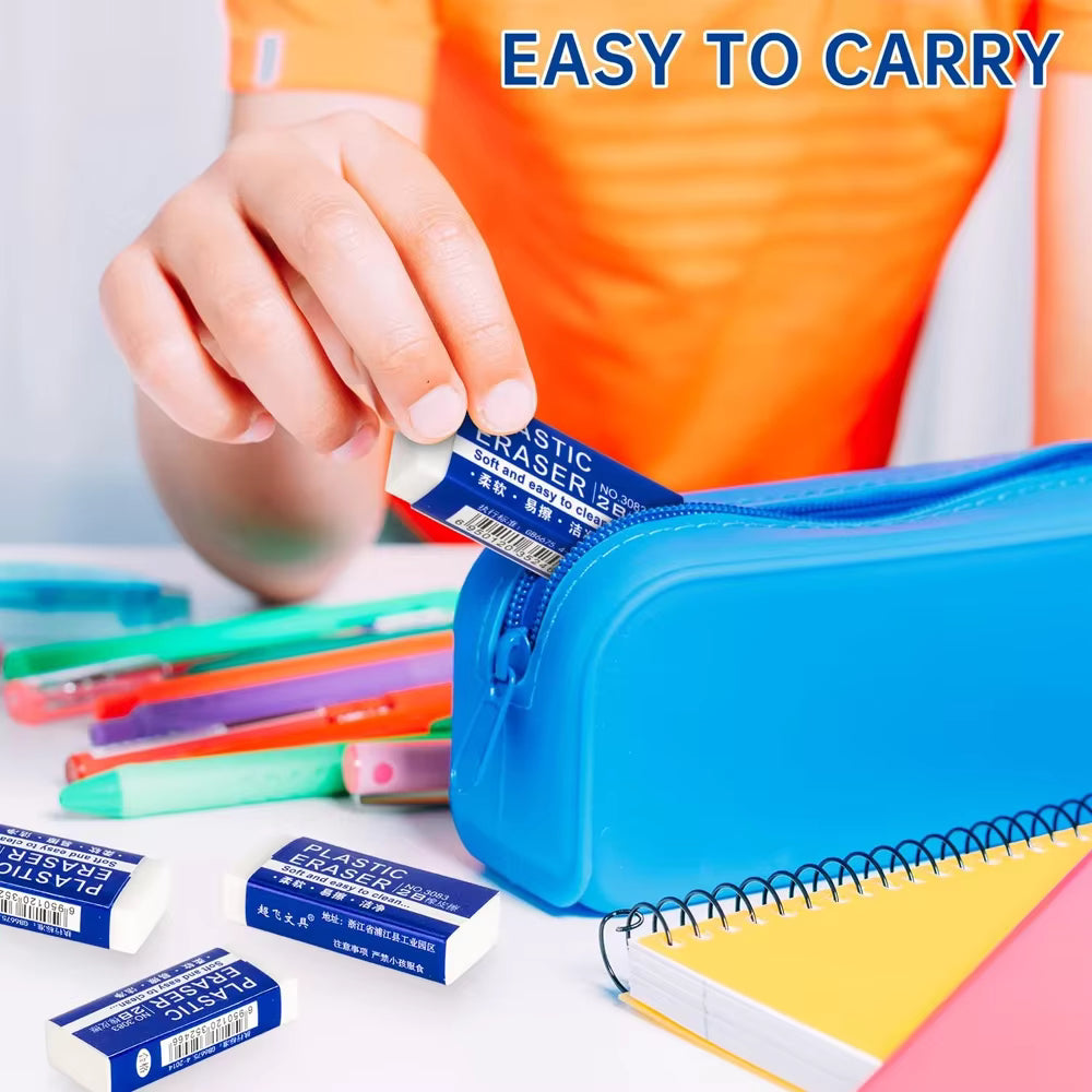 2B Soft Erasers for Drawing & Writing