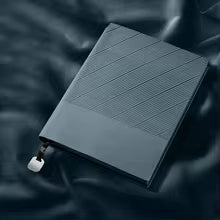 Artisan Twill Notebook - A5 Sketchbook with Textured Linen Cover