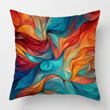 Modern Abstract Decorative Throw Pillow Cover for Sofa
