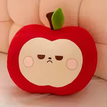 Red or Green Apple Plush Toy Pillow