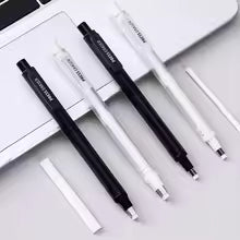 Push Type Pencil Eraser for Drawing & Writing