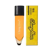 Less Rubber Debris Pencil Wiping Eraser Pencil Shape Writing Drawing Student Eraser Handwriting Good Flexibility