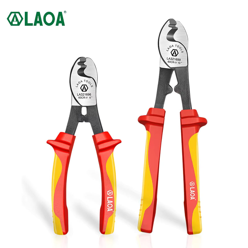 LAOA 1000V Insulated Cable Cutter Wire Stripping Pliers