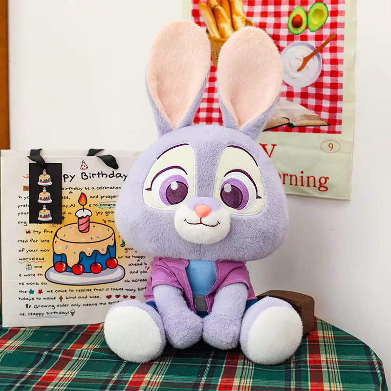 35CM Cute Cartoon Fox & Rabbit Plush Toy