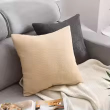 45x45CM Teddy Faux Fur Pillow Cover – Soft Cozy Plush Cushion